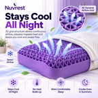 NUVREST® Honeycomb Technology Sleep Pillow
