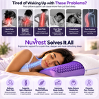 NUVREST® Honeycomb Technology Sleep Pillow